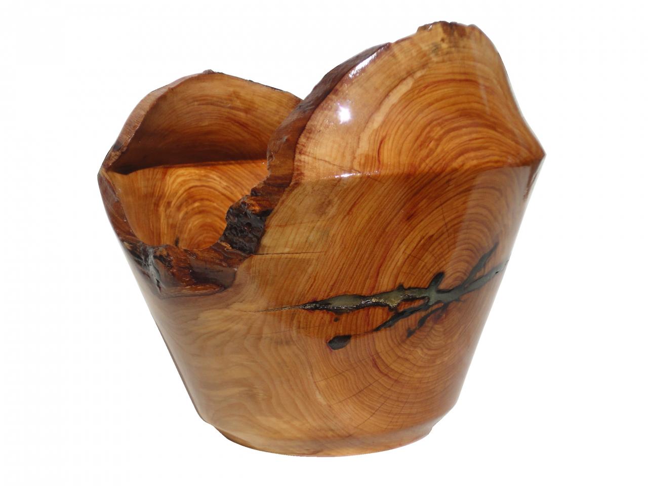 vase en bois de lierre